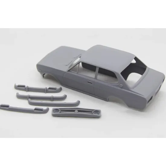 Diolex Dp24005 1/24 3d Print Not Cast Kit Datsun 1200 Deluxe 159mm Resin Kit