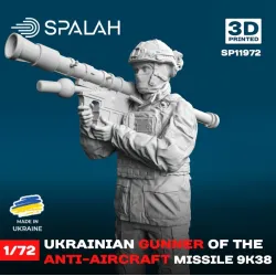 Spalah 11972 1/72 Figure Ukrainian Anti-aircraft Gunner Of The Anti-aircraft Missile System 9k38