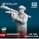 Spalah 11972 1/72 Figure Ukrainian Anti-aircraft Gunner Of The Anti-aircraft Missile System 9k38