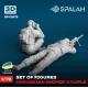Spalah 12072 1/72 Set Of Figures Ukrainian Sniper Couple Figures Model Kit