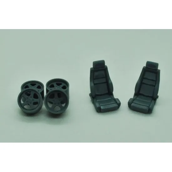 Diolex Dp24007 1/24 3d Print Porsche Ruf Btr Ii With Wheels Transkit For Fujimi Enthusiast