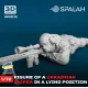 Spalah 12172 1/72 Figure Ukrainian Sniper In A Lying Position Model Kit