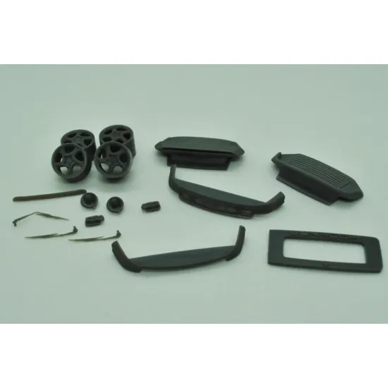 Diolex Dp24009 1/24 3d Print Transkit Porsche 911 993 Turbo For Tamiya