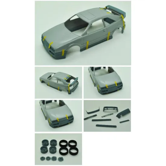 Diolex Dp24010 1/24 3d Print Vw Corrado Rieger Body Kit V2 With Wheels Transkit For Revell