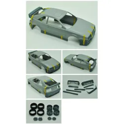 Diolex Dp24011 1/24 3d Print Vw Corrado Rieger Body Kit With Wheels Transkit For Revell