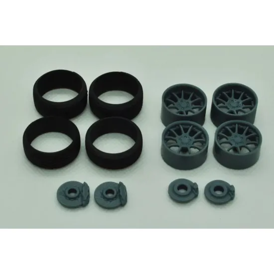 Diolex Dp24011 1/24 3d Print Vw Corrado Rieger Body Kit With Wheels Transkit For Revell