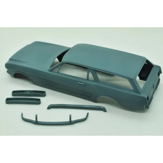 Diolex Dp24017 1/24 3d Print Resin Not Cast Body Transkit Ford Mustang 1965 Shooting Brake For Revell