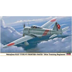 Nakajima Ki27 Type 97 Fighter Nate 101st Training Regiment 1/48 Hasegawa 09822