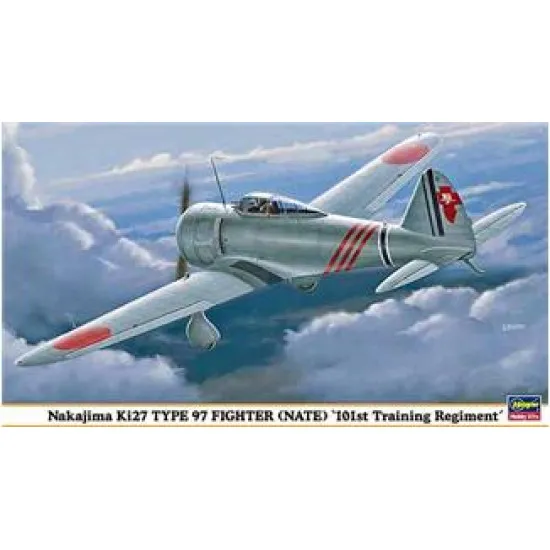 Nakajima Ki27 Type 97 Fighter Nate 101st Training Regiment 1/48 Hasegawa 09822