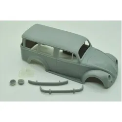 Diolex Dp24024 1/24 3d Print Resin Body Vw Beetle Wagon Transkit For Tamiya