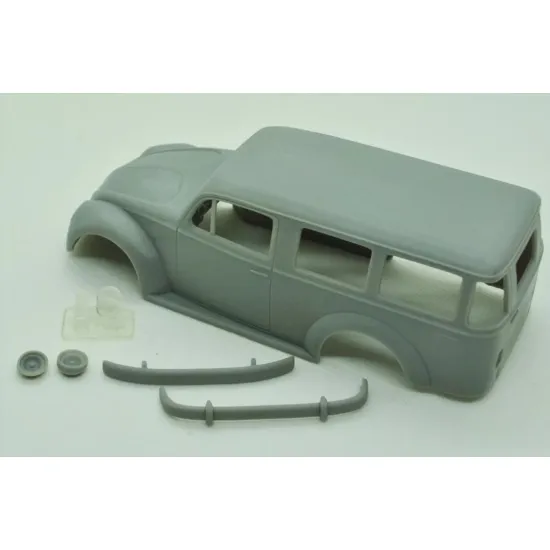 Diolex Dp24024 1/24 3d Print Resin Body Vw Beetle Wagon Transkit For Tamiya