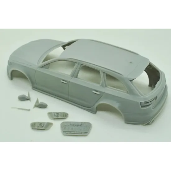 Diolex Dp24032 1/24 3d Print Resin Kit Audi Rs6 C7