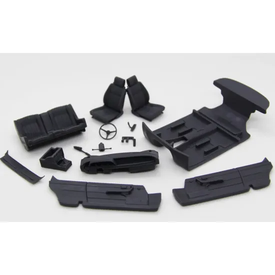 Diolex Dp24035 1/24 3d Print Resin Kit Bmw 3.0 Csi E9 Stance Version With Bbs Rs Wheels