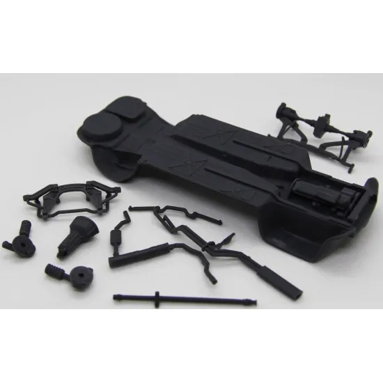 Diolex Dp24035 1/24 3d Print Resin Kit Bmw 3.0 Csi E9 Stance Version With Bbs Rs Wheels