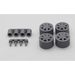 Diolex Dp24051 1/24 Wheels 14 Inch Aros Toyota 7 Patas For Aoshima Fujimi Tamiya