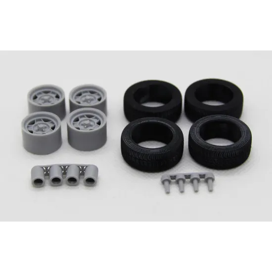 Diolex Dp24052 1/24 Wheels 15 Inch Ats Classic For Tamiya Fujimi Aoshima Revell