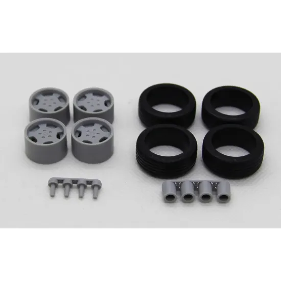 Diolex Dp24054 1/24 Wheels 16 Inch Lorinser Rs80 For Tamiya Fujimi Aoshima Revell