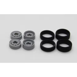 Diolex Dp24056 1/24 Wheels 17 Inch Felgen Factory Cs01 For Tamiya Fujimi Aoshima Revell