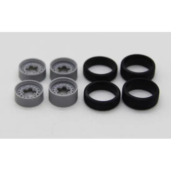 Diolex Dp24057 1/24 Wheels 17 Inch Rotiform 356 For Tamiya Fujimi Aoshima Revell