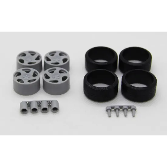 Diolex Dp24061 1/24 Wheels 18 Inch Wci Cc10 For Tamiya Fujimi Aoshima Revell