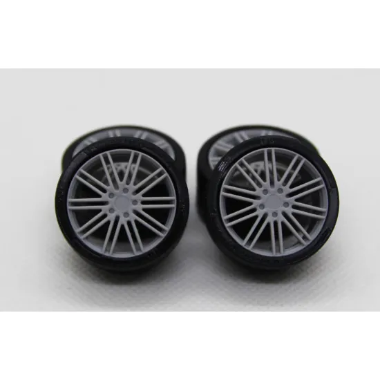 Diolex Dp24068 1/24 Wheels 21 Inch Porsche Panamera 911 Turbo Design For Revell