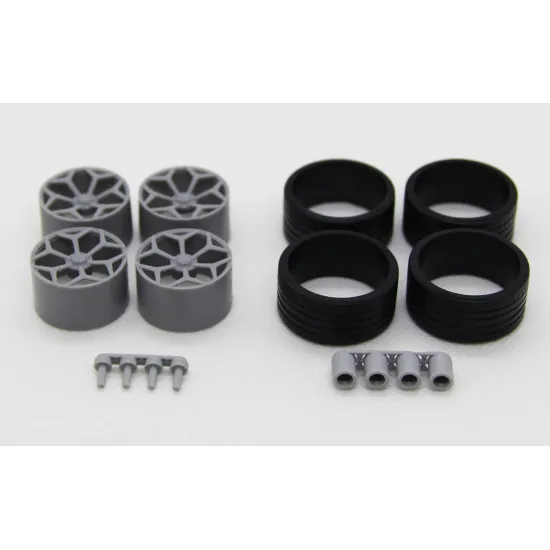 Diolex Dp24069 1/24 Wheels 21 Inch Vossen Novitec Nv1 Tamiya Aoshima Hasegawa