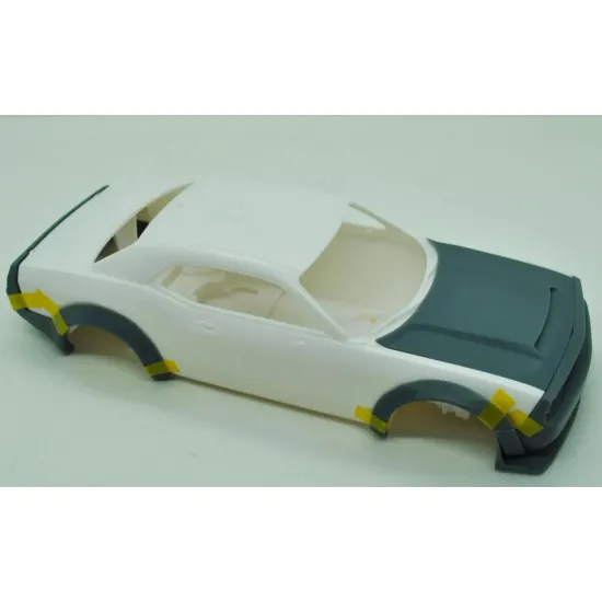 Diolex Dp24072 1/25 3d Print 2018 Dodge Challenger Srt Hellcat Demon Widebody Transkit For Amt