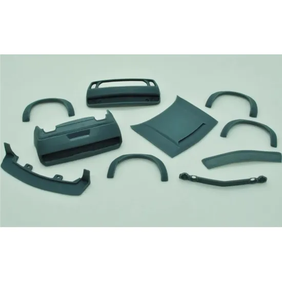 Diolex Dp24072 1/25 3d Print 2018 Dodge Challenger Srt Hellcat Demon Widebody Transkit For Amt