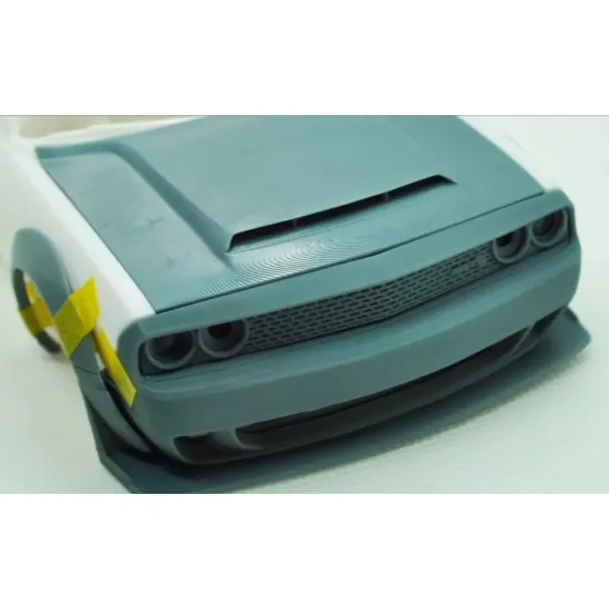 Diolex Dp24072 1/25 3d Print 2018 Dodge Challenger Srt Hellcat Demon Widebody Transkit For Amt