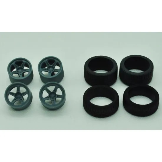 Diolex Dp24072 1/25 3d Print 2018 Dodge Challenger Srt Hellcat Demon Widebody Transkit For Amt