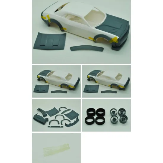 Diolex Dp24073 1/25 3d Print 2018 Dodge Challenger Srt Hellcat Widebody Transkit For Amt
