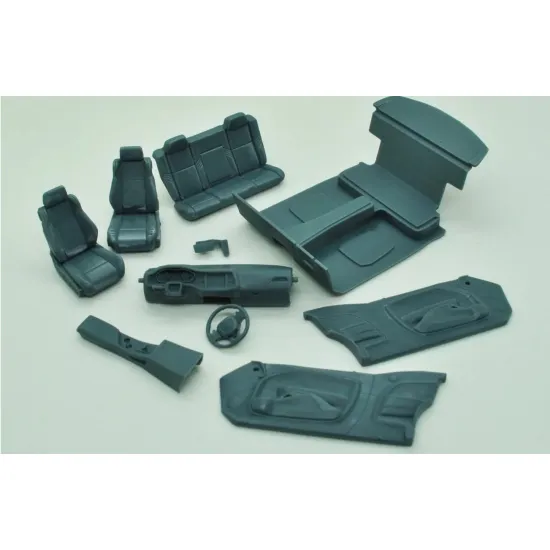 Diolex Dp24074 1/25 3d Print 2018 Transkit Dodge Challenger Srt Hellcat Interior For Amt