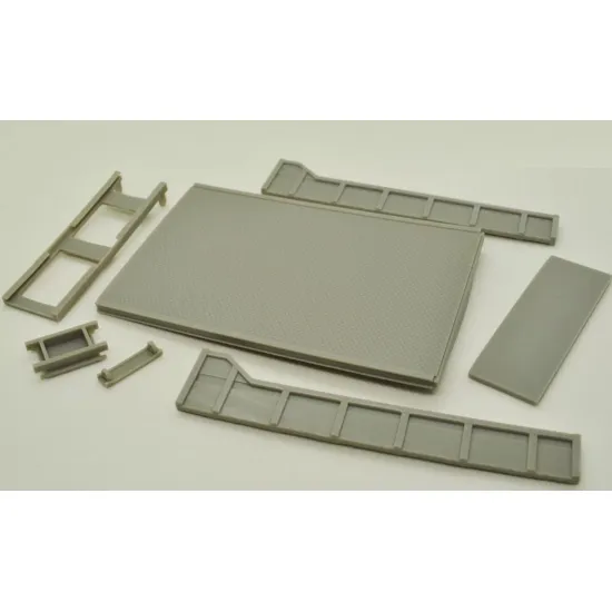 Diolex Dp24076 1/25 3d Print Resin Not Cast Kit Chevrolet C60 1961 Truck