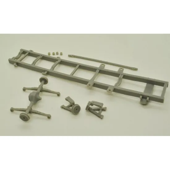 Diolex Dp24076 1/25 3d Print Resin Not Cast Kit Chevrolet C60 1961 Truck