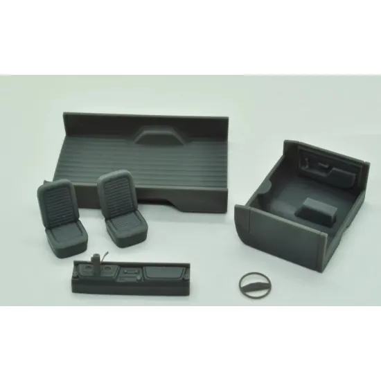 Diolex Dp24079 1/25 3d Print Resin Not Cast Kit Chevrolet Panel Truck 1970