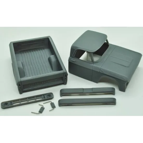 Diolex Dp24081 1/25 3d Print Resin Not Cast Kit Dodge Power Wagon W100 1969