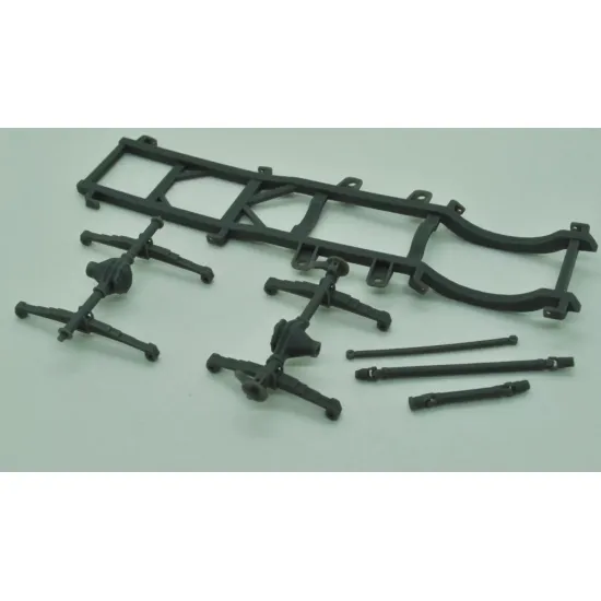 Diolex Dp24081 1/25 3d Print Resin Not Cast Kit Dodge Power Wagon W100 1969