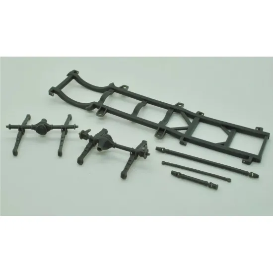 Diolex Dp24084 1/25 3d Print Resin Not Cast Kit Dodge W200 Power Wagon Crew Cab 1970