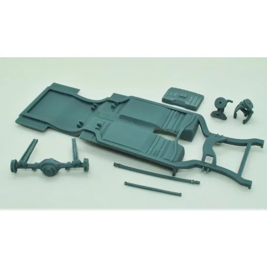 Diolex Dp24085 1/25 3d Print Resin Not Cast Kit Ford Gran Torino 4-door Sedan 1974