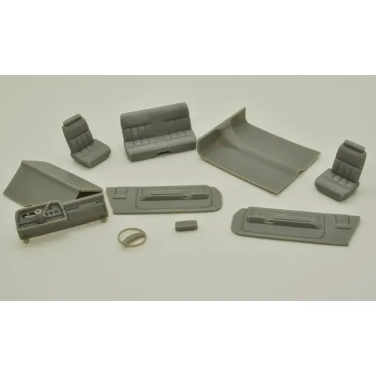 Diolex Dp24086 1/25 3d Print Resin Not Cast Kit Ford Thunderbird 1977