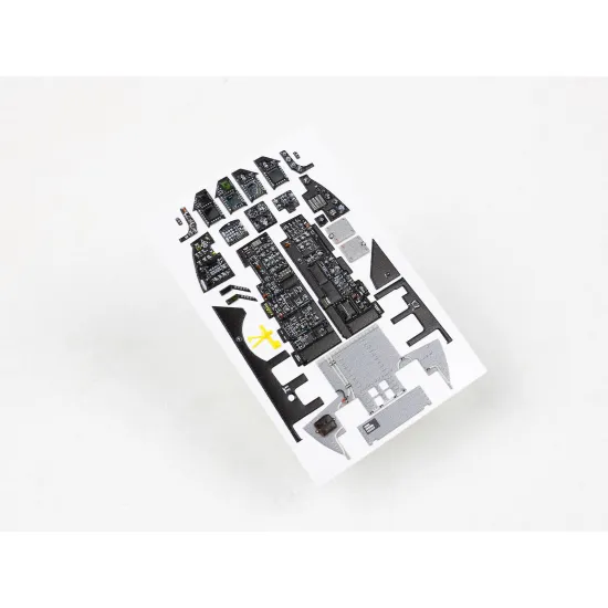 Red Fox Qs-32062 1/32 3d Decal For F-16a Mlu 3d Colored Resin Ip For Tamiya