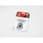 Red Fox Qs-32062 1/32 3d Decal For F-16a Mlu 3d Colored Resin Ip For Tamiya