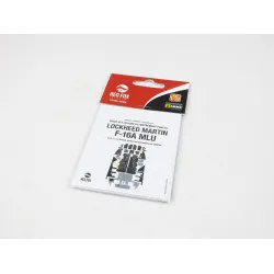 Red Fox Qs-32062 1/32 3d Decal For F-16a Mlu 3d Colored Resin Ip For Tamiya