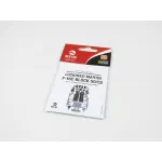 Red Fox Qs-32071 1/32 3d Decal For F-16c Block 50/52 Instrument Panel For Tamiya