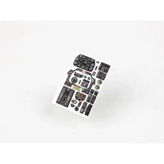 Red Fox Qs-32152 1/32 3d Decal P-51d Mustang Updated Instrument Panel For Revell