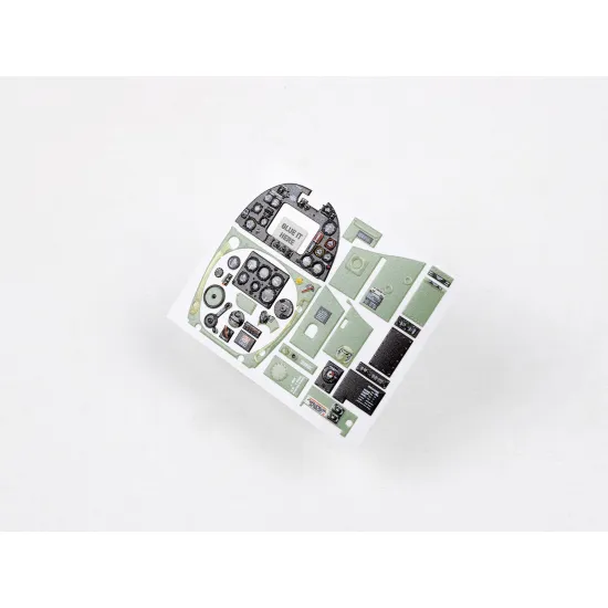 Red Fox Qs-32153 1/32 3d Instrument Panel Supermarine Spitfire Mk.ia For Hobby 2000