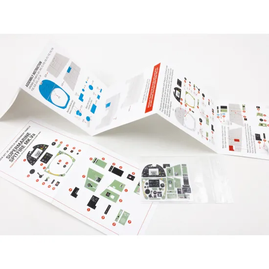 Red Fox Qs-32154 1/32 3d Instrument Panel Supermarine Spitfire Mk.va Hobby 2000