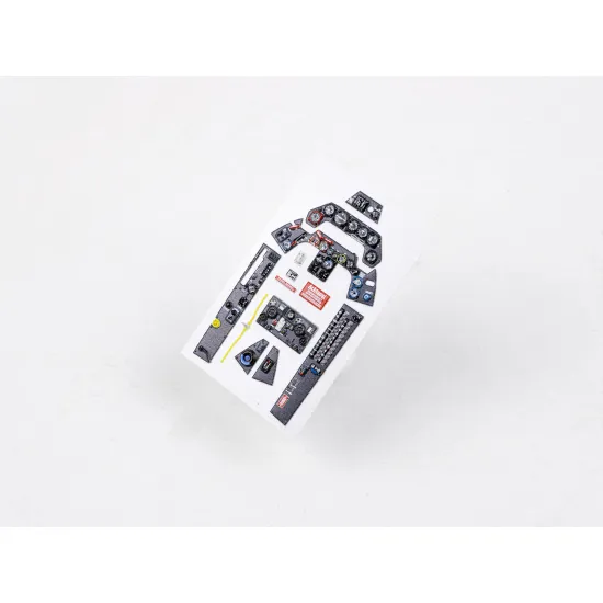 Red Fox Qs-32169 1/32 3d Instrument Panel Focke Wulf Ta 152h-0 For Sws