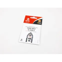 Red Fox Qs-32169 1/32 3d Instrument Panel Focke Wulf Ta 152h-0 For Sws