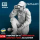 Spalah 12272 1/72 Figure Ukrainian Sniper Fire Adjuster Resin Model Kit